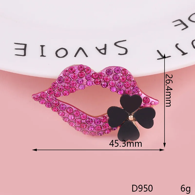 Labios rojos del Día de San Valentín con lápiz labial de diamante de cristal, decoración de resina 3D Diy, funda de teléfono para Ipad, piezas de adorno de espejo de maquillaje, 1 ud.