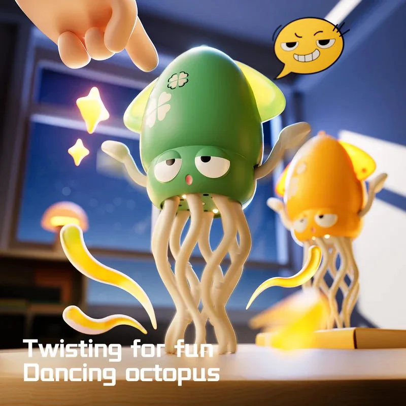 

Addictive Magical Dancing Octopus Swinging Octopus Electric Toy Gift Doll Toy Party Toy Fun Toy