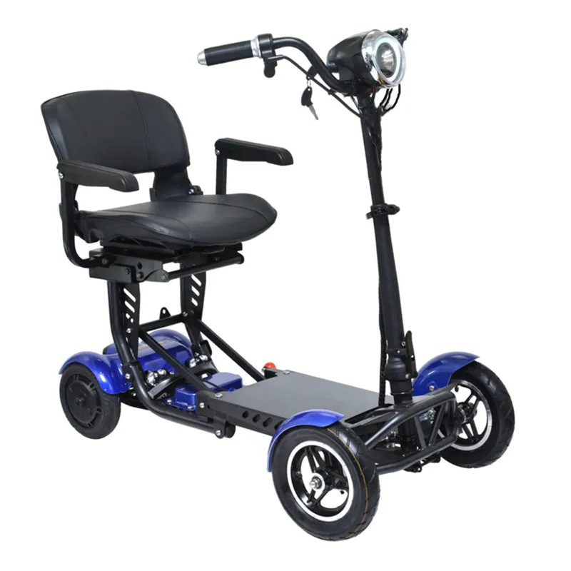 Folding Electric Scooters Adults 4 Wheels Electric Scooters 36V 15.6AH  Electric Kick Scooter For Elderly/Disabled Armrest Seat