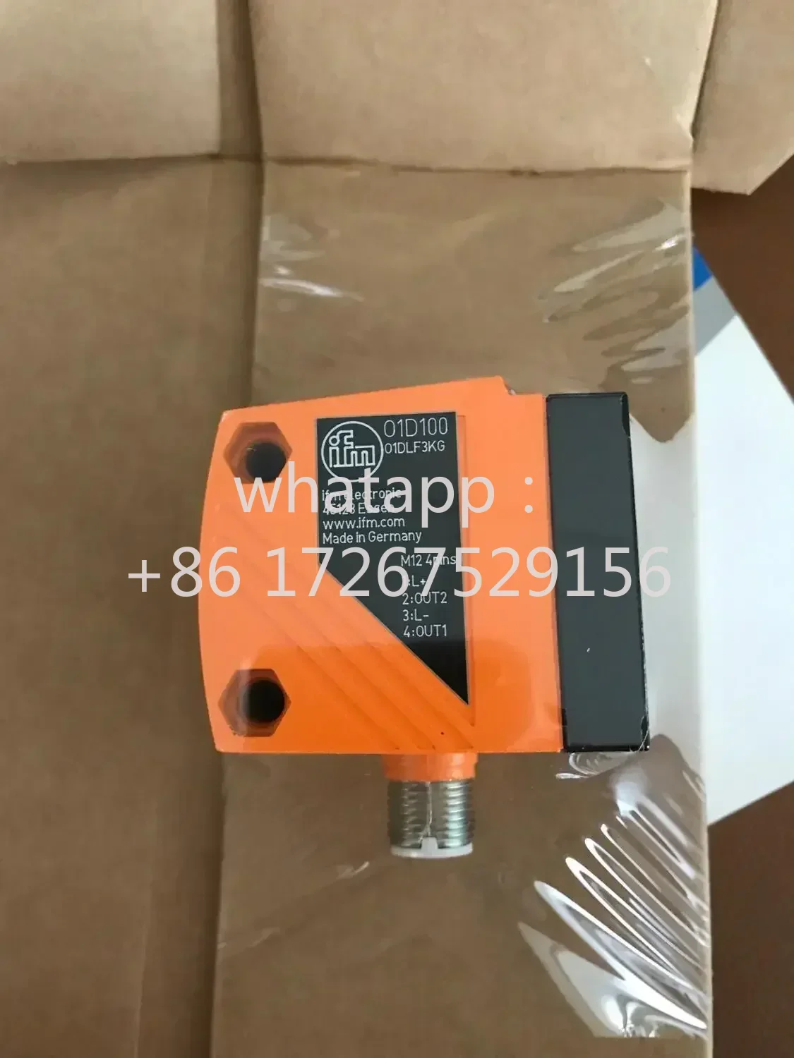 O1D100  O1DLF3KG/IO-LINK IFM  Photoelectric Distance Sensor New Original Laser sensors