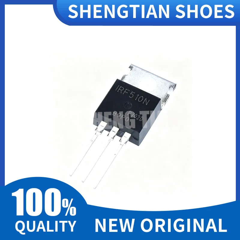 10pcs/lot  IRF510PBF IRF510 F510 MOS field effect tube pipe 5.6A 100V TO-220 100% new original
