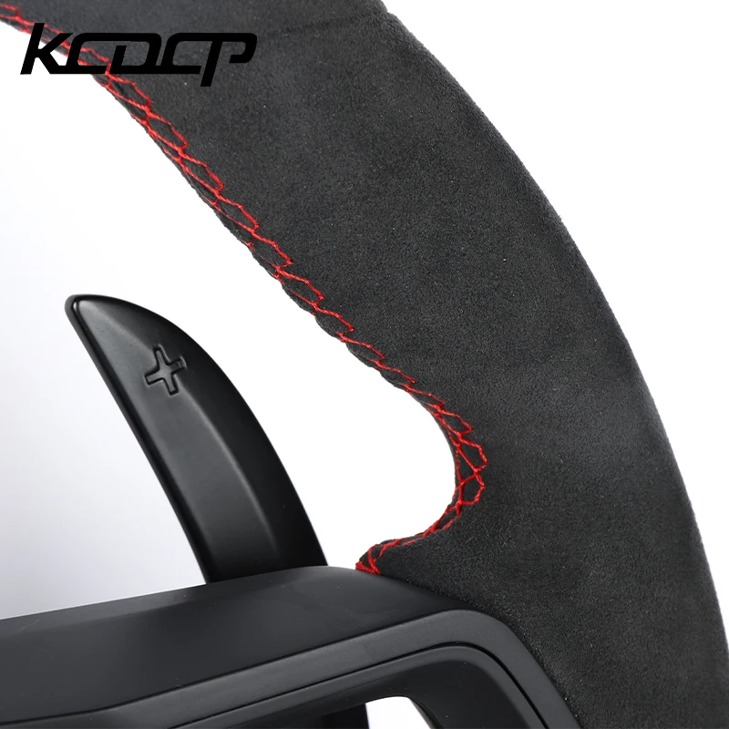 Passend für Porsche Panamera Cayenne Macan 718 Boxster Cayman Taycan Carrera 996 911 981 957 958 991 LED-Lenkrad aus Kohlefaser