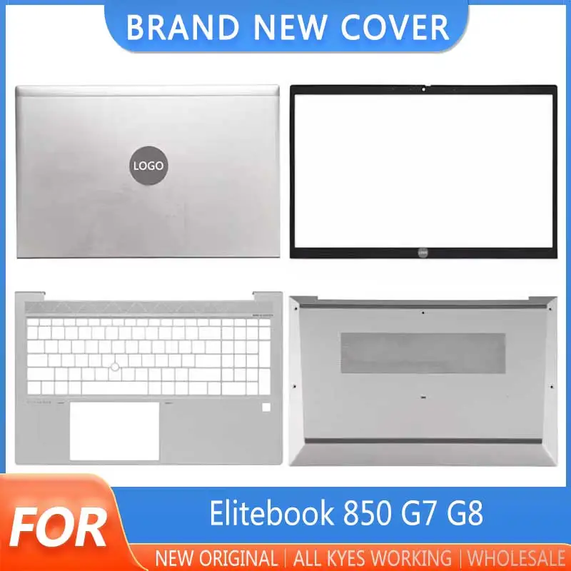 

New For Elitebook 850 G7 G8 Laptop LCD Back Cover Front Bezel Upper Palmrest Bottom Base Case Hinges