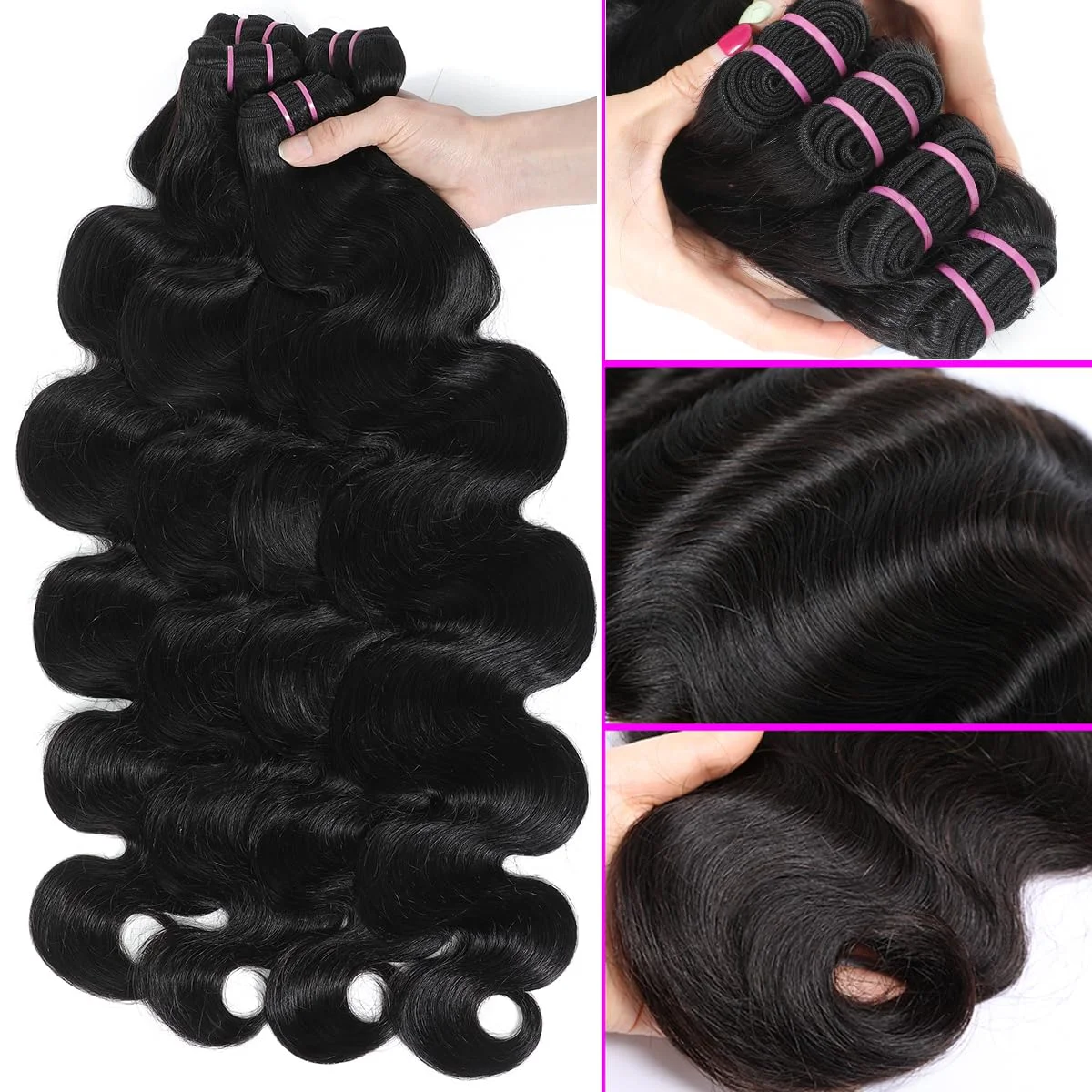 12A Bundles Human Hair Body Wa - Sewing Lab 评论和价格