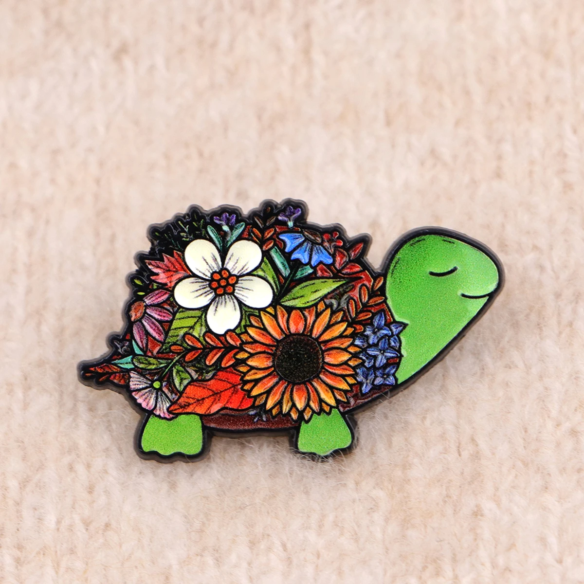 Cartoon Mouse Brooches For Women Turtle Enamel Pin Rooster Metal Badge Jewelry Clothing Backpack Accessories Friends Gift