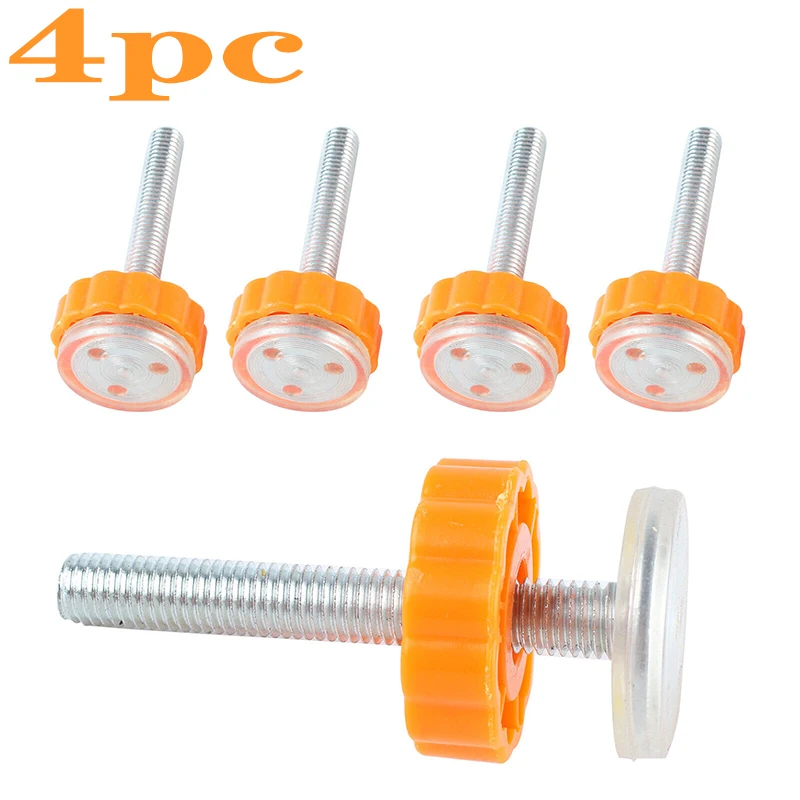 

4pcs Baby Safety Stairs Gate Screws Pet Doorways Bolts with Locking Nut Safe Spindle Rod Spare Parts Home Accessories New 2024