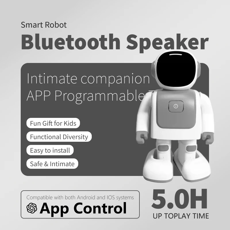 Intelligent Walking Dancing Robot Intelligent Astronaut Bluetooth Speaker Intelligent Programming Robot Adult and Child Compa