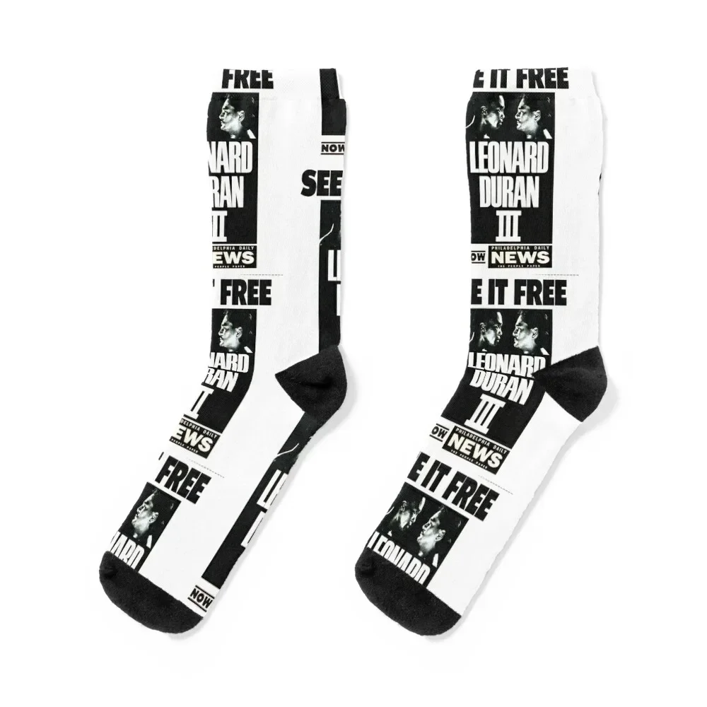

Boxing T-Shirt: final fight between two boxing icons Socks sheer man Men Socks Women's