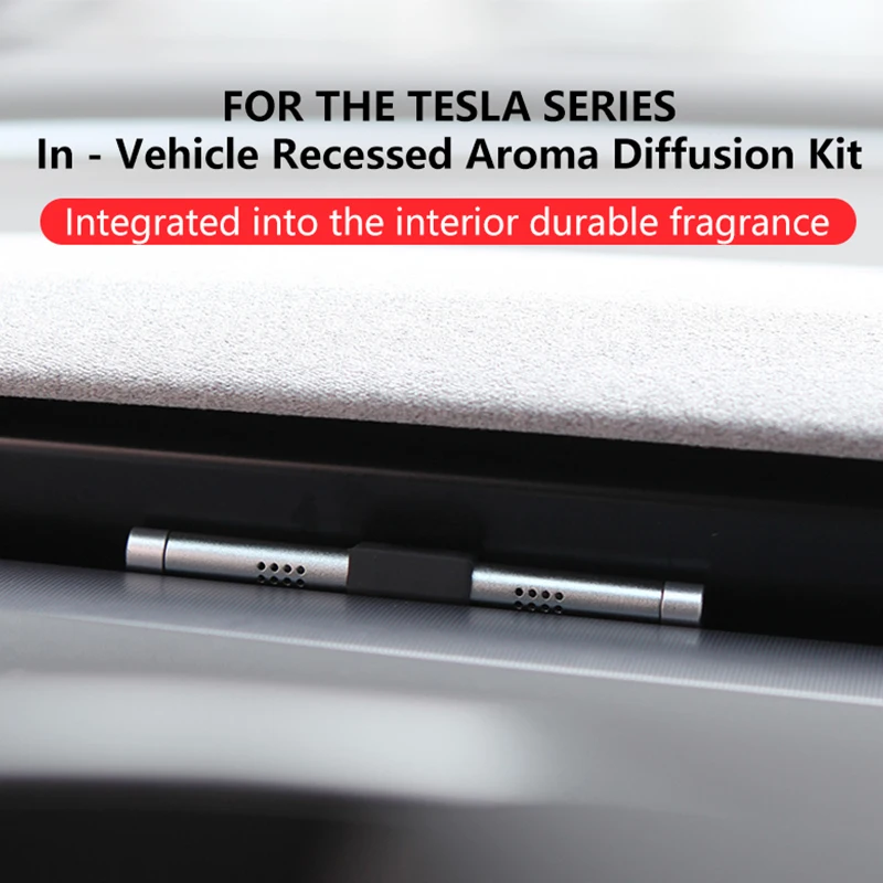Heenvn Car Air Freshener For Tesla Model 3 Highland Model Y Juniper YL 2026 Dashboard Perfume Fragrance Aromatherapy Diffuser