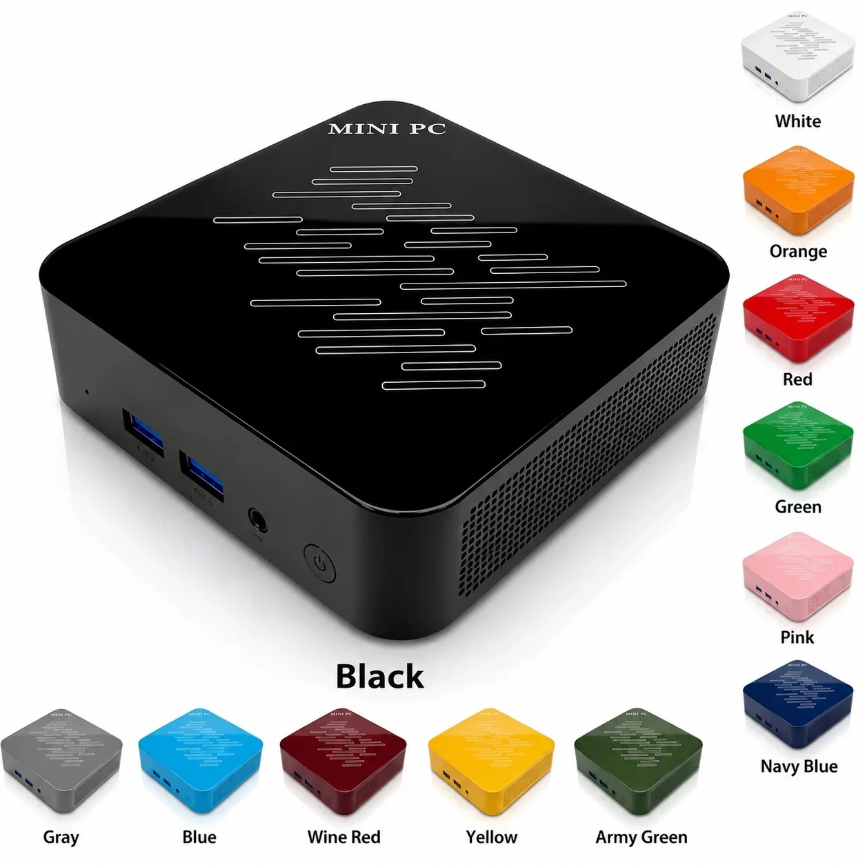 New Mini PC Intel N150 16GB RAM Optional 1TB 2TB Large SSD 4K HD Output Home Gaming Office Mini Desktop Computer