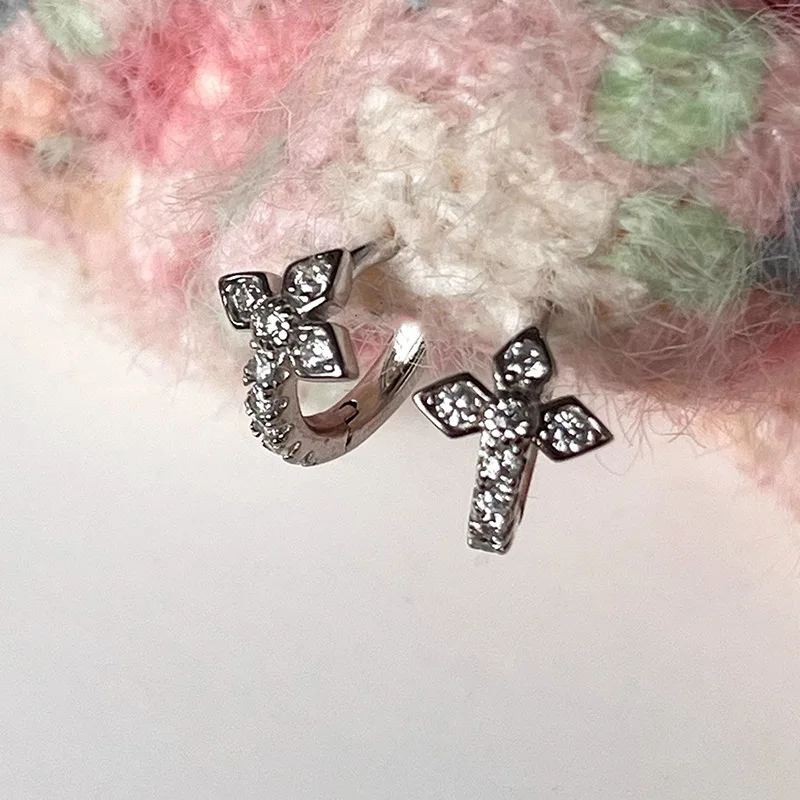 الأقراط الزركون الفاخرة للنساء ، الأقراط الخفيفة ، شخصية ، تصميم جديد ، الموضة ، الخريف