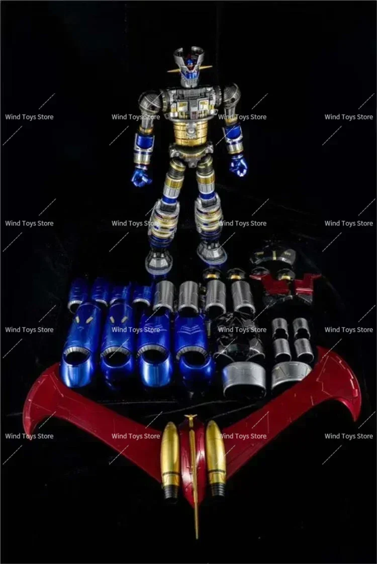 Em estoque transformador brinquedos king arts mazinger z extra grande cr02 CR-02 original preto ko