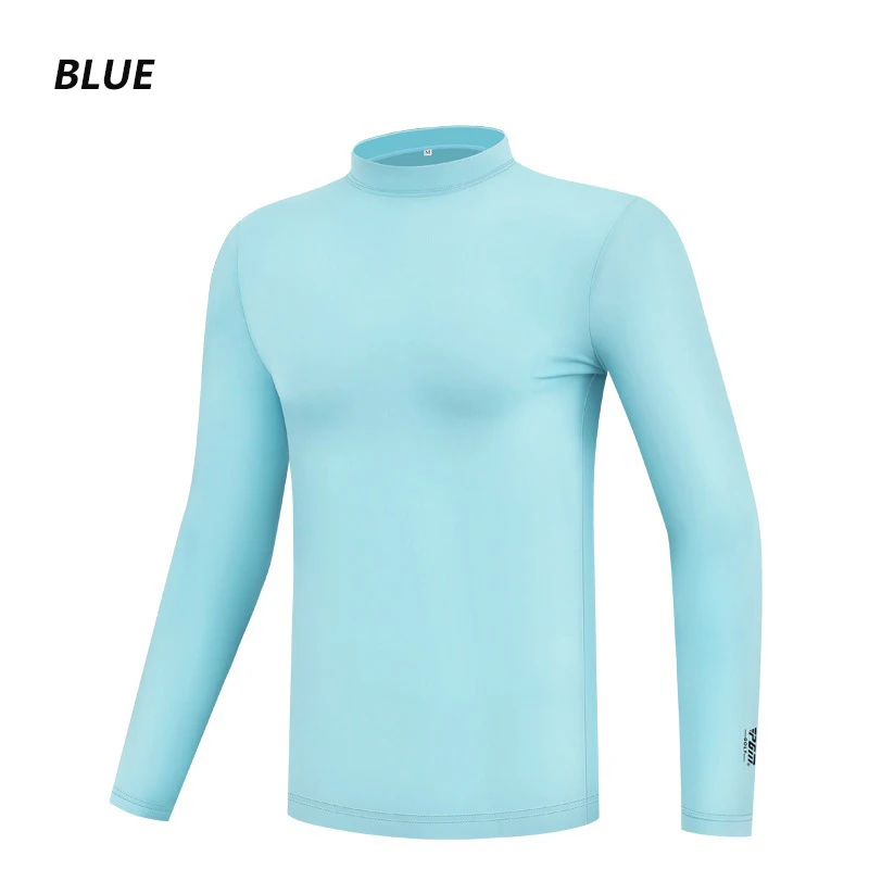 Picture 5: Mens Anti-UV Golf Training Underwear Shirts T Shirt Sun Protection Shirt Ice Tights Long Sleeve T Shirt Golf Supplie