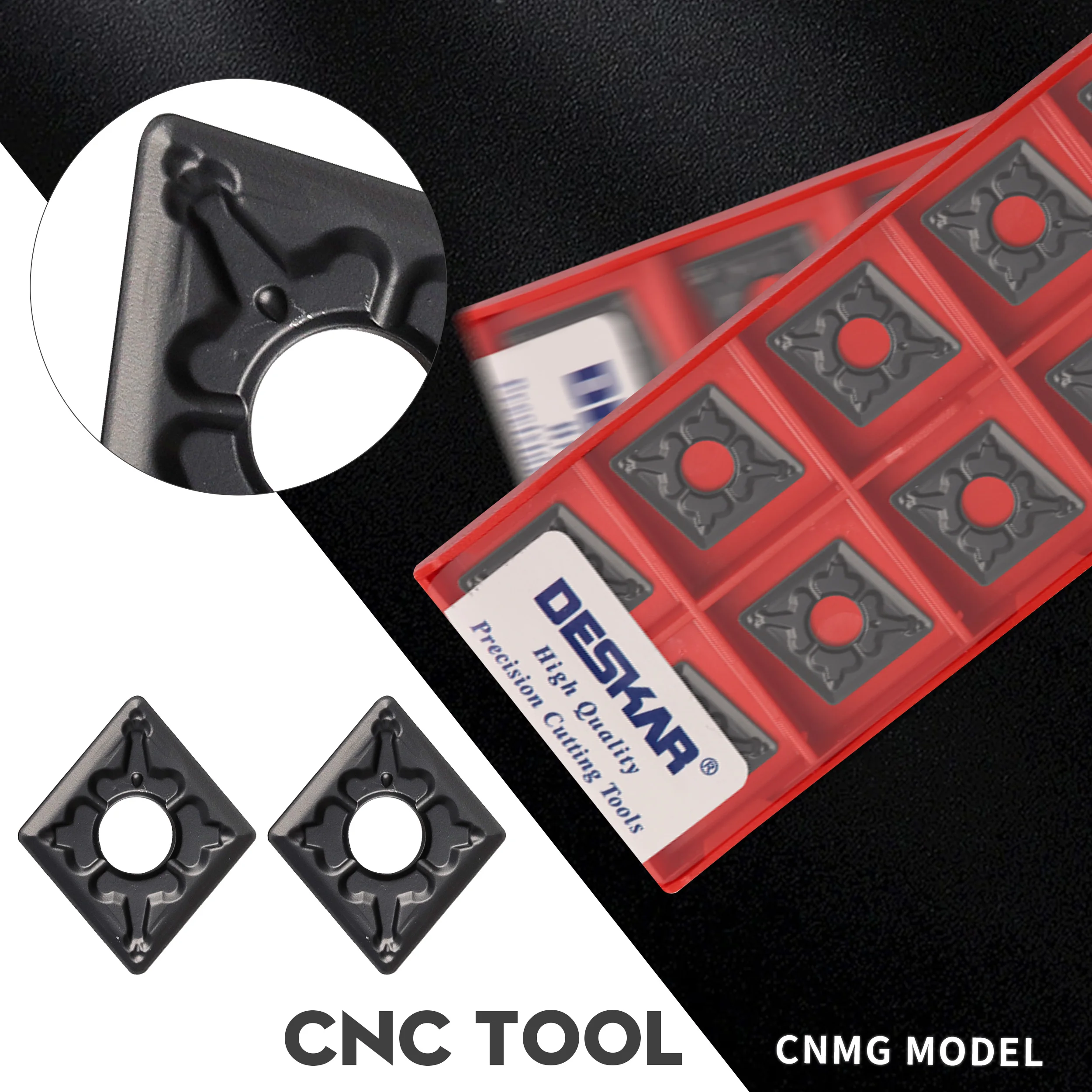 tm Lf9118 Cnmg120408 tm Lf9118 Inserções de Carboneto Cnc Torno Ferramentas Lâminas de Corte Ferramenta de Torneamento para Processamento de Aço 10 Peças Cnmg120404