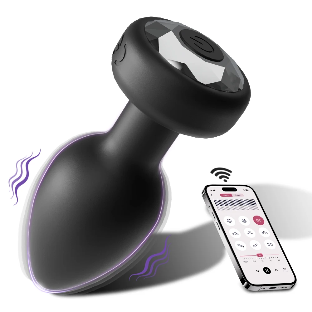 Anal Plug Vibrator Gay Massager Anal Toy Butt Plug Stimulator Masturbation Tools Penetration Anal Plug Vibrating Man Women