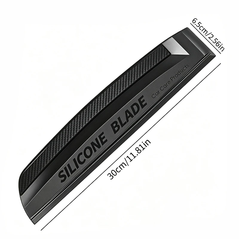 1pc, Soft Silicone Non-Scratch Handy Squeegee Car Wrap Tools Water Window Wiper Drying Blade Clean Scraping Film Scraper Accesso