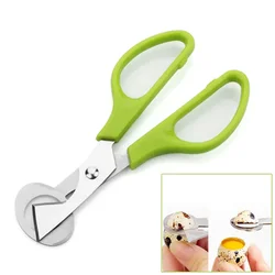 Stainless Steel Quail Egg Shell Opener Eggshell Shears Roasted Bird Egg Scissors Eggshell Opening Divider Kitchen Cooking Tools