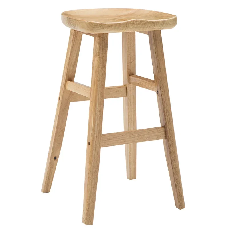 Ergonomic Japanese bar stools Dressers Minimalist Throne Vintage Funky wooden stool Children silla de bar Living Room Furniture