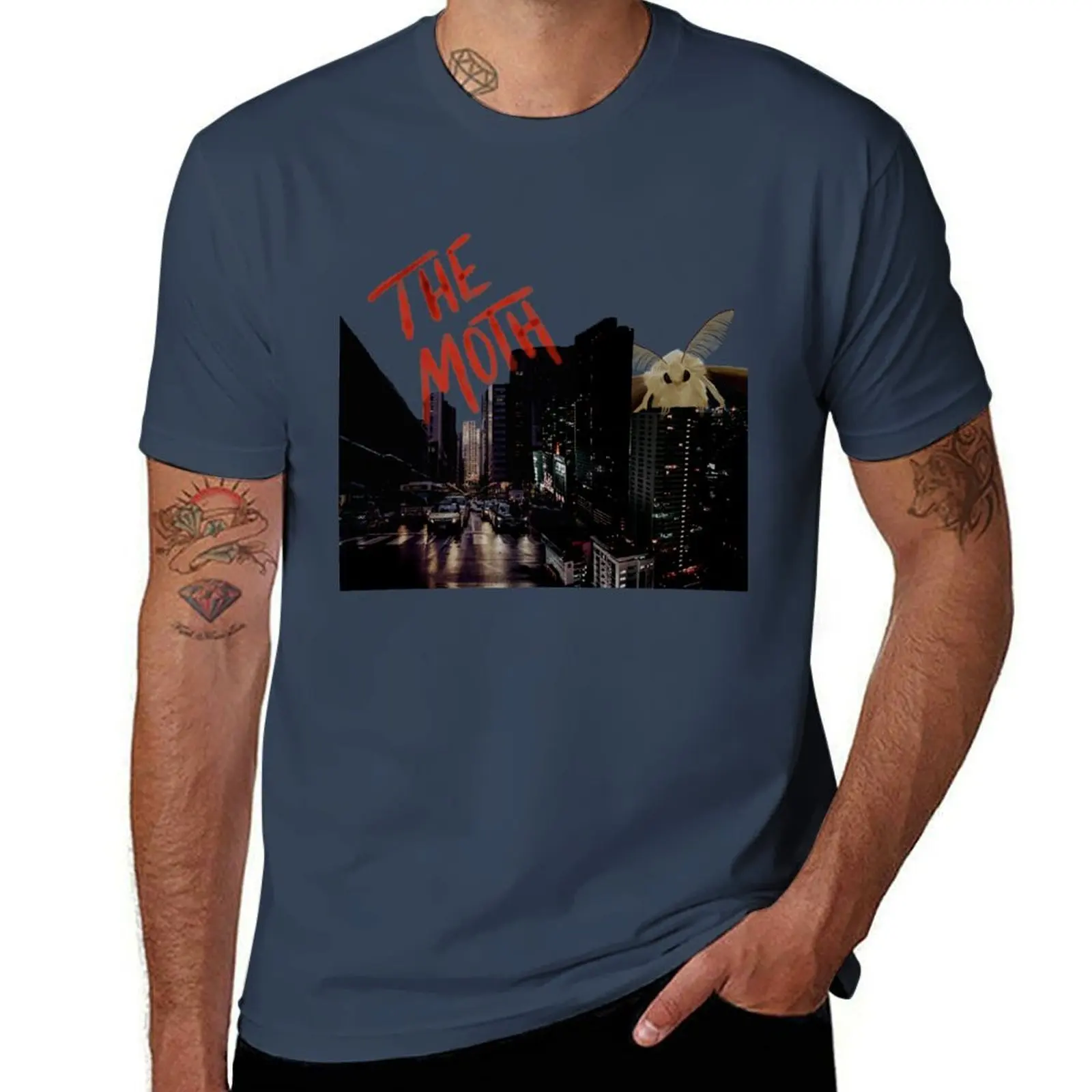 

The Moth T-Shirt Soft Cotton Print T-Shirt