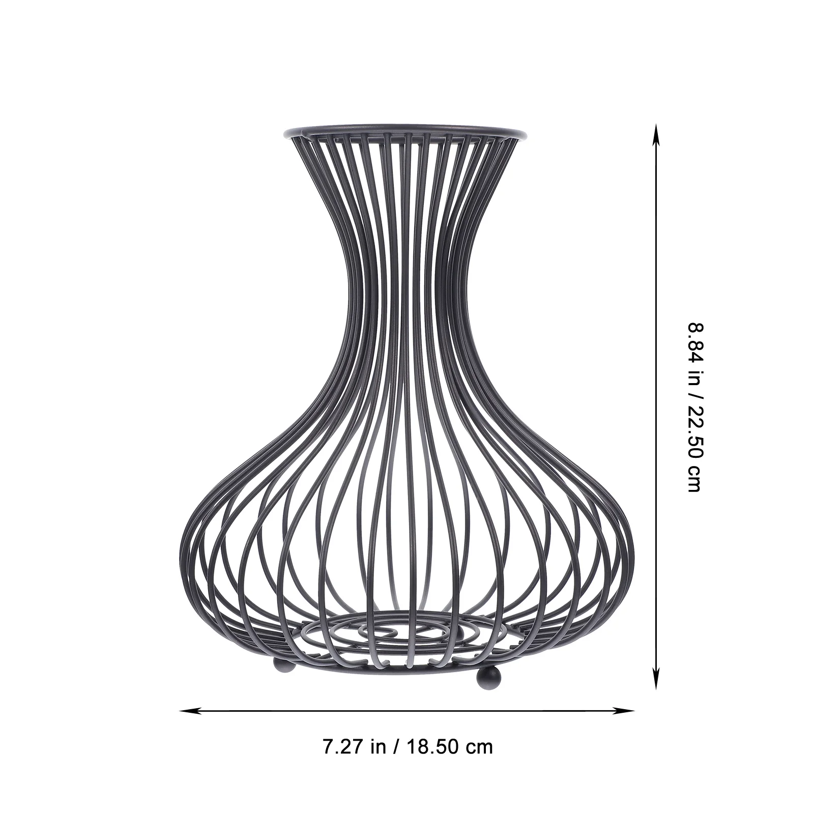 

Wine Bottle Stopper Container Elegant Modern Iron Art Element Display for Home Office Bar Decoration Wine Stopper Storage Basket