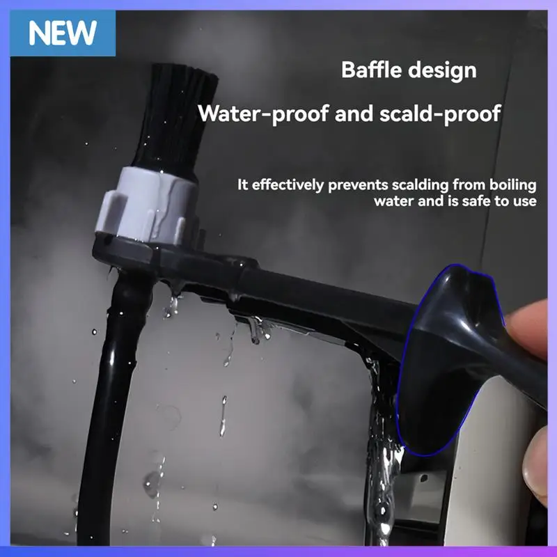 

A60P Steam Cleaning Brush For Espresso Coffee Machine Brewing Head To Remove Grease And Dir Anti-Scalding Detachable