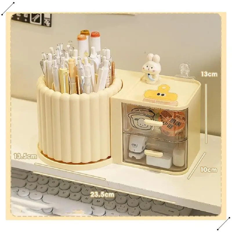 Drawer Cosmetic Storage Box Large Capacity Makeup Organizer Home Skin Care Desktop Lipstick Brush Storage Tool