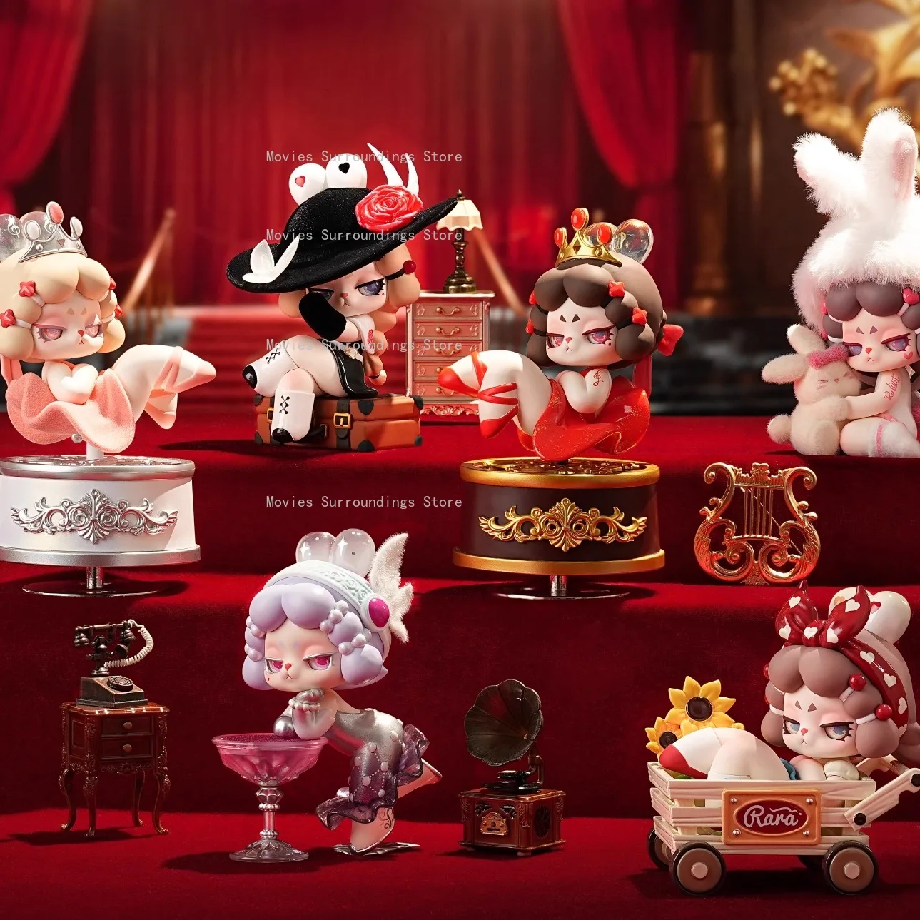 

Оригинальная серия Missrara 2nd The Headtagonist of Your Story, слепая коробка, милая фигурка, модель игрушки, кукла, настольная загадочная коробка, коллекционный подарок