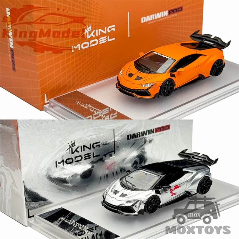 KING MODEL 1:64 DarwinPRO Huracan LILITH ordinary / chase Diecast Model Car