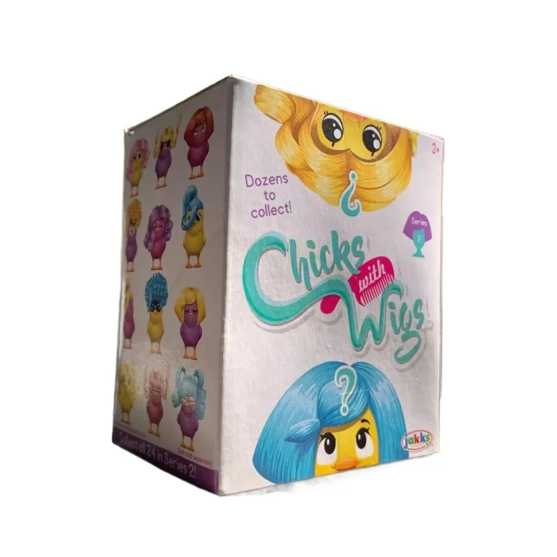 

Оригинальная супермилая фигурка цыпленка в парике с забавной прической, коробка-сюрприз для веселья и азарта