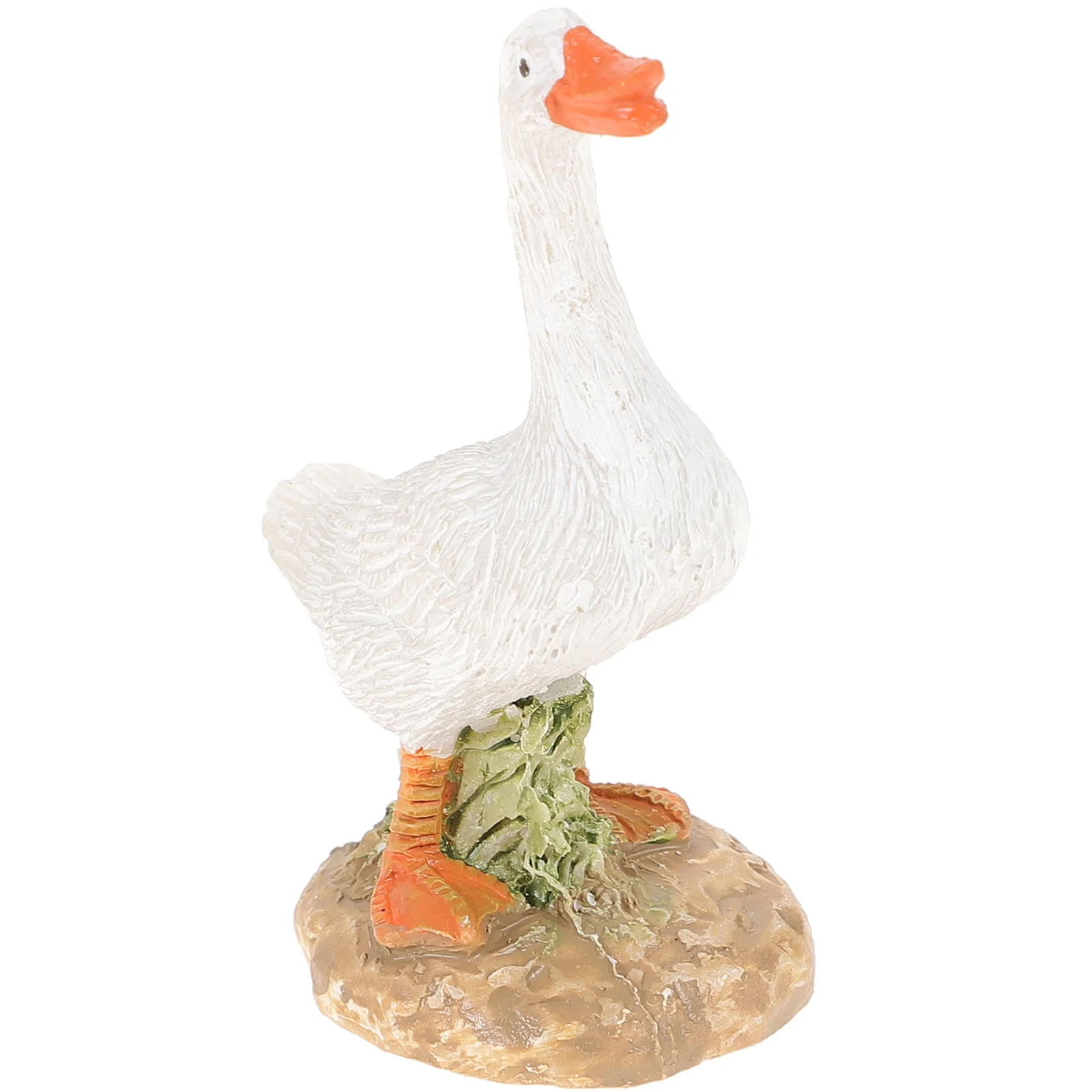 

26Pcs Mini Resin Ducks Landscape Ornaments Durable Dairy Adornments Creative Micro Decor for Indoor Outdoor Mini Figurines