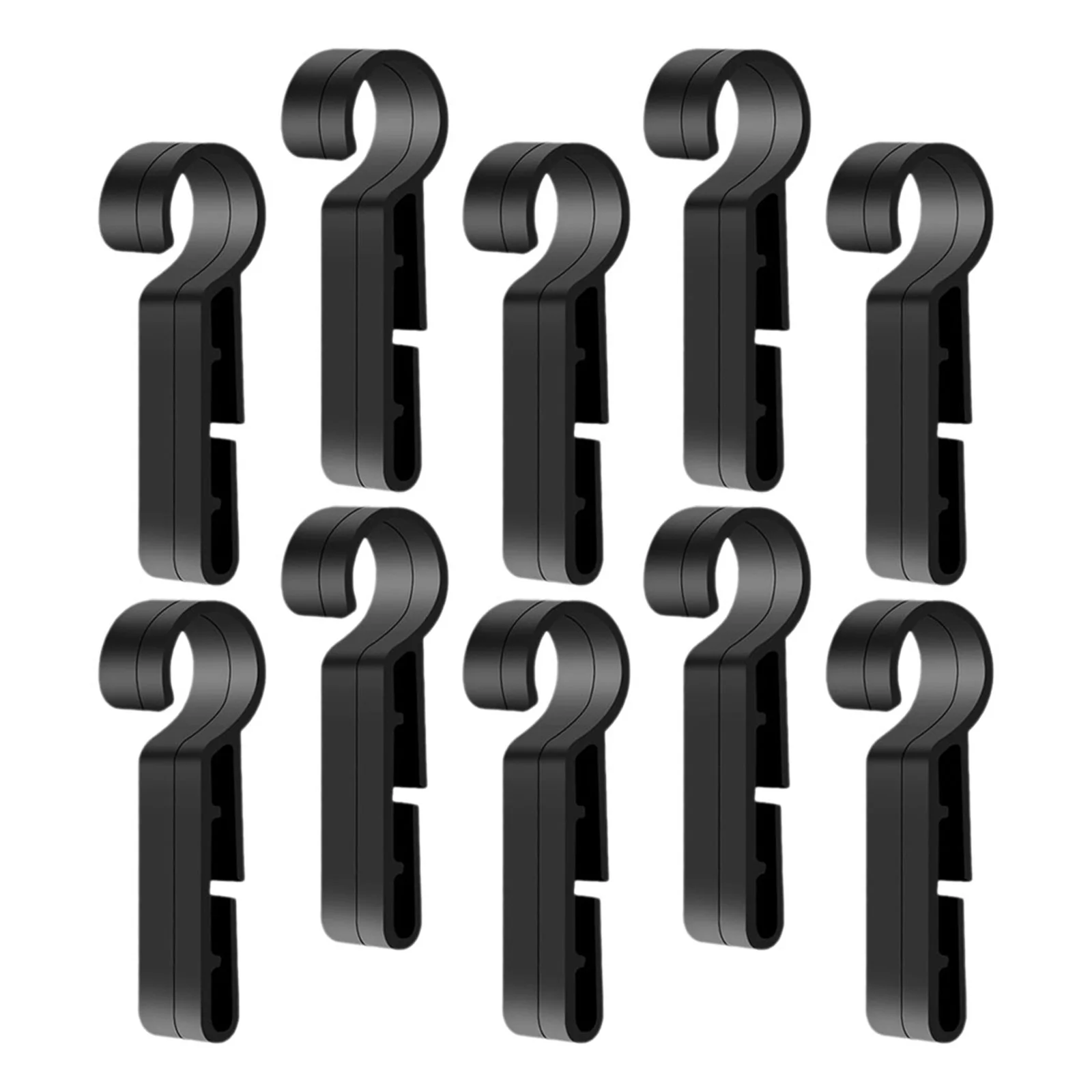 

10 шт. зажимы для фар для каски, каски, зажим для светильника, пластиковый зажим для лампы, легкий, безопасный, подходит для фар