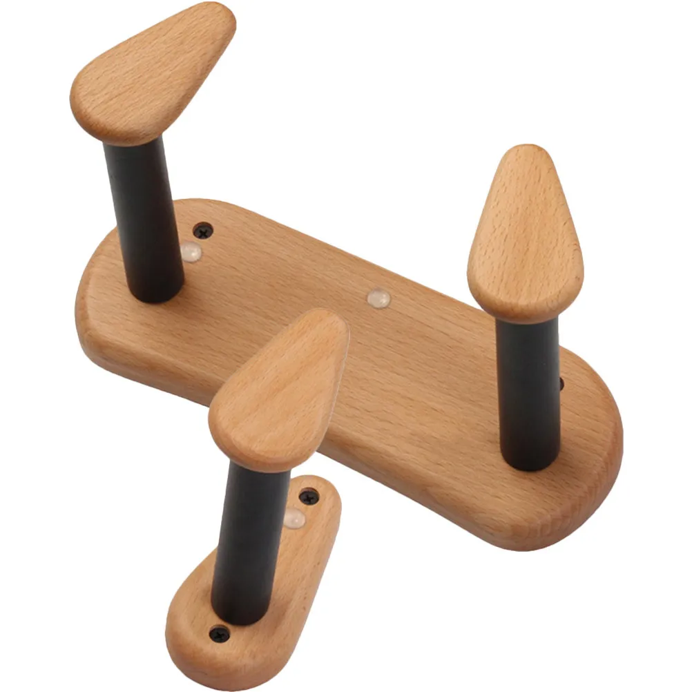 Guitar Wall Mount Solid Wood Split Style Wall Hook Rack Hanging Stand for Acoustic Classical Electric Guitar Display