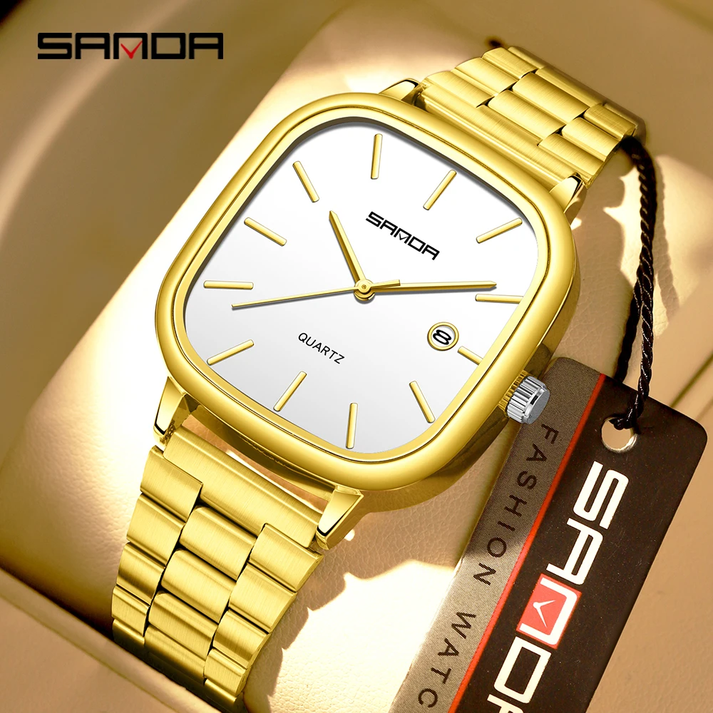 SANDA Couple Quartz Watch Men' - Luxury Watch Shop recension och pris