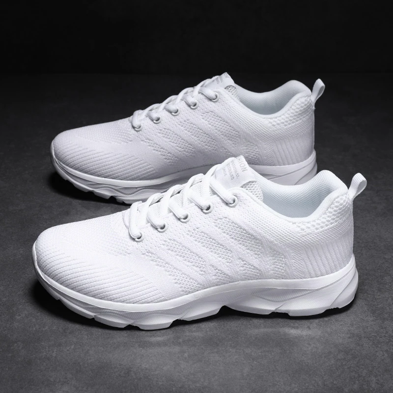 

Fashion White Sneakers Women Mesh Breathable Platform Sneakers for Women Soft Bottom Running Shoes for Women Zapatillas De Mujer