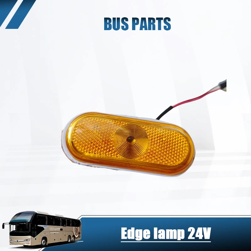NUEVA Lámpara Lateral 6728 de 24V para Autobús King Long Higer, Accesorios para Autobús Escolar