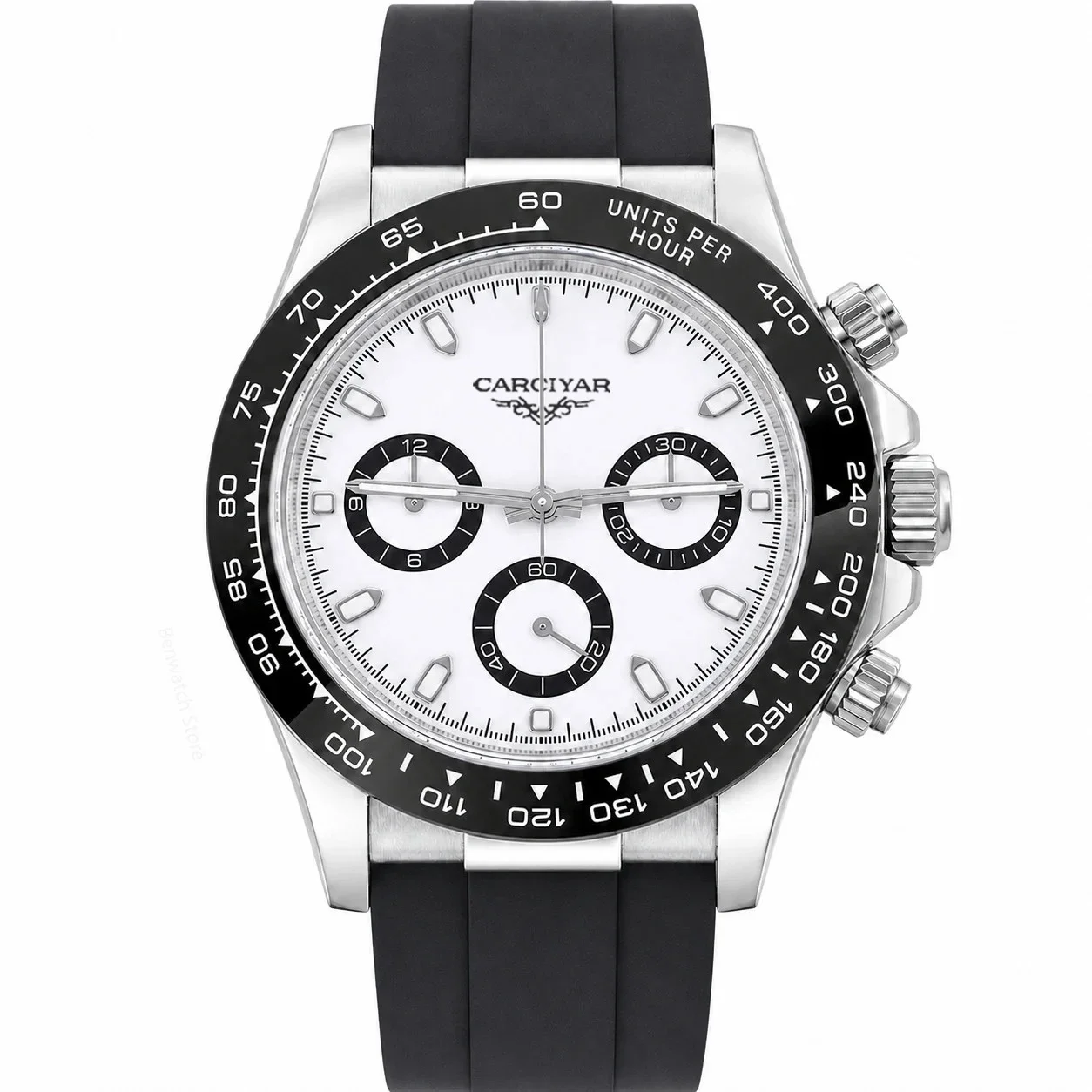 40mm 904L Stainless Steel Automatic Mechanical Men's Watch Dial Collection: World Time, Full Functionality