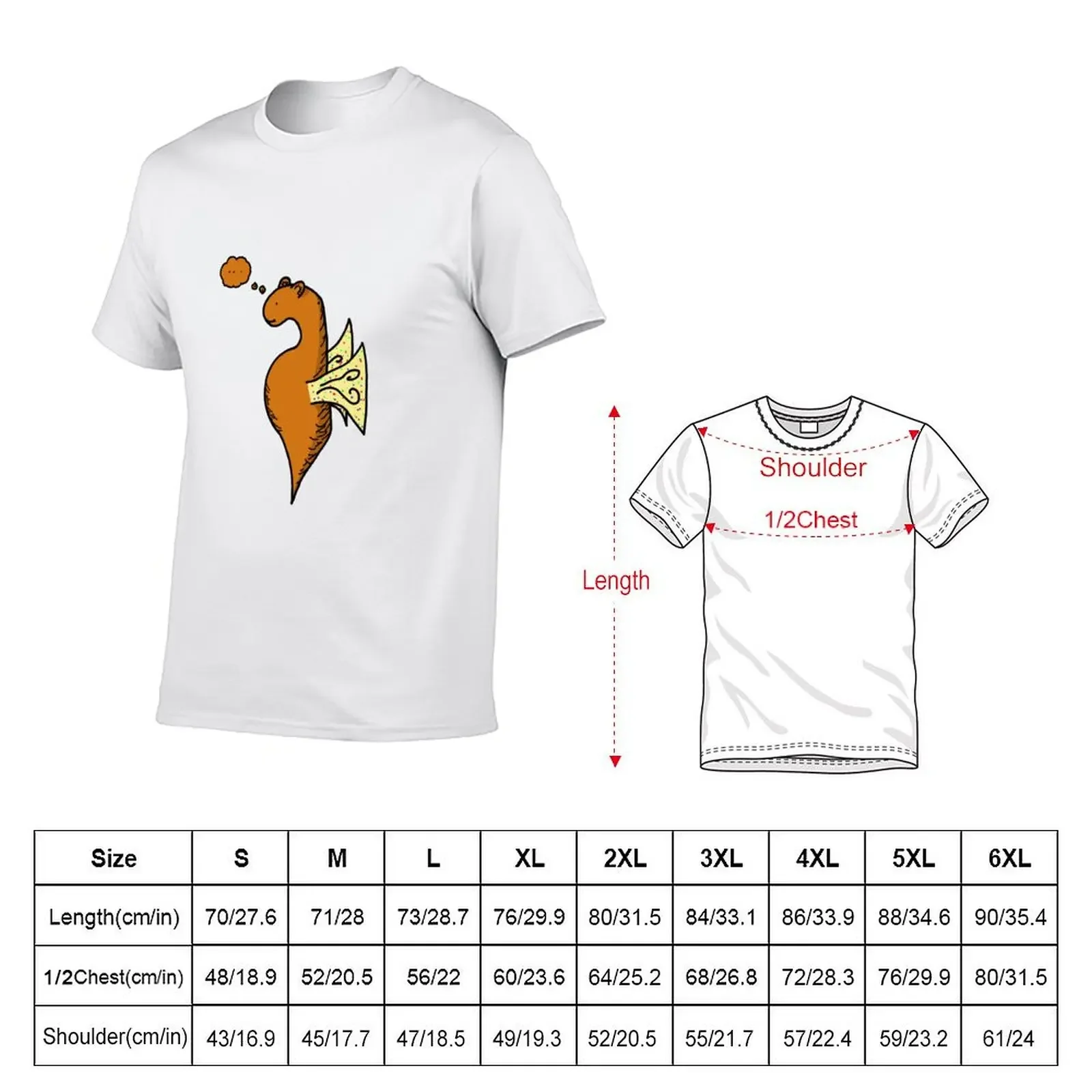 Confused Creature T-Shirt vintage graphic tee oversize t-shirts man t shirts for men pack