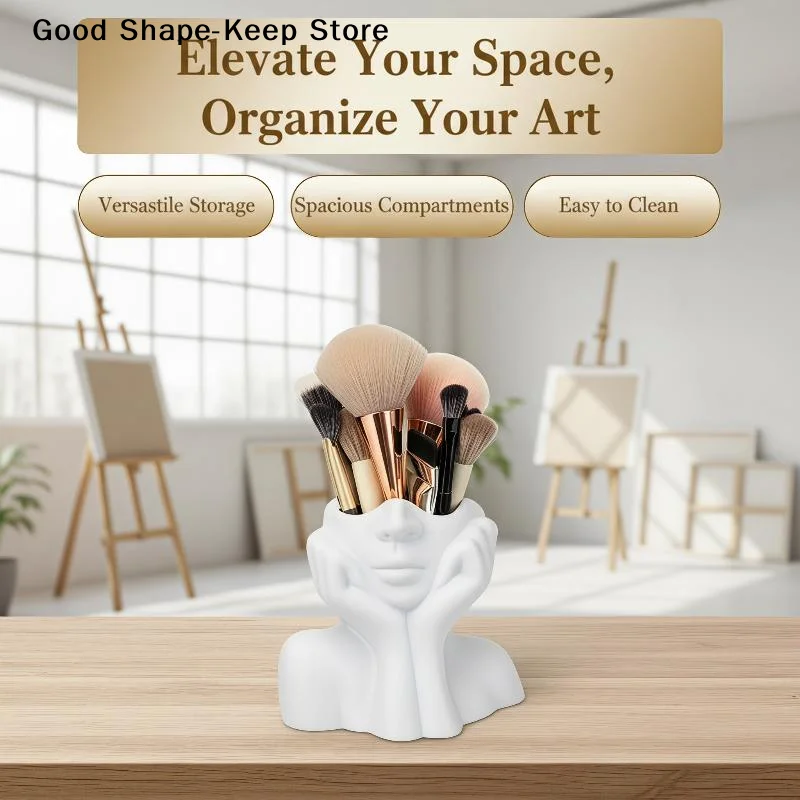 dailyBohemian Facial Design Vase with Inner Groove Design Elegant Vase for Home Living Room Bedroom Shelf DisplayDaily products