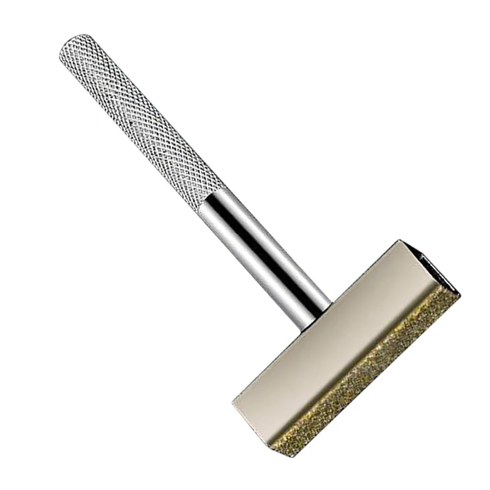 Grinding Wheel Dresser 97mm Silver Emery Grit T Shaped Handle For Sanding Disc Sharpening Stone Abrasive Grinder Dressing Tool