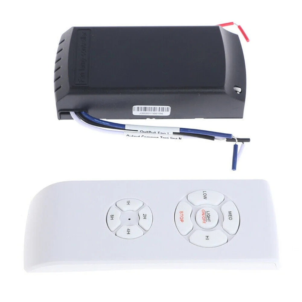 For Bedroom Lighting Timer Remote Control Ceiling Fan Remote For Nighttime Sleep As Shown Wireless Operation Auto-off Timer