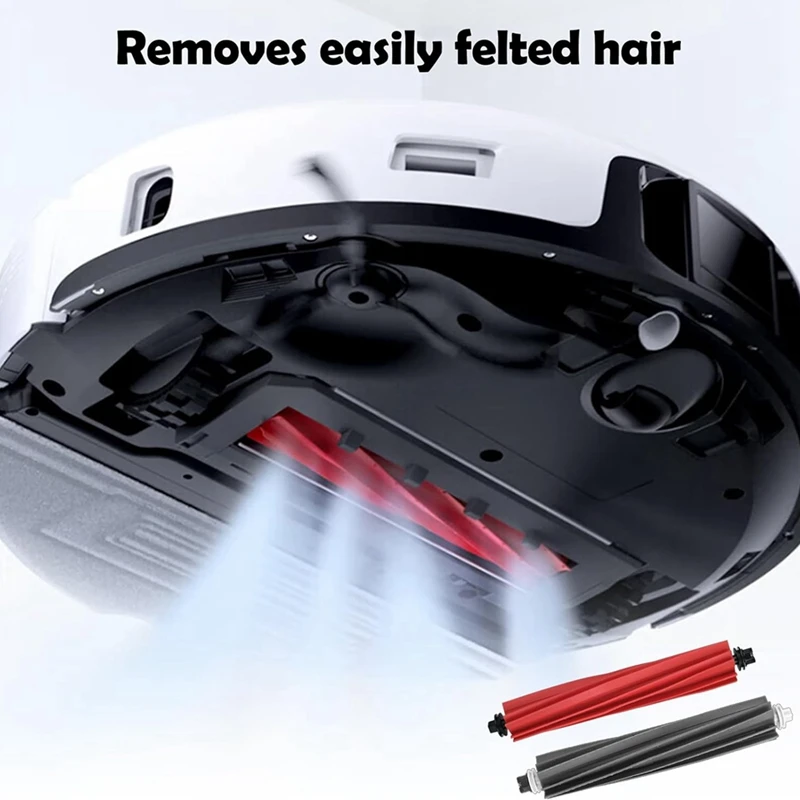 For Roborock S8 Pro Ultra Vacuum Cleaner Rubber Main Brush Replacement Parts Accessories