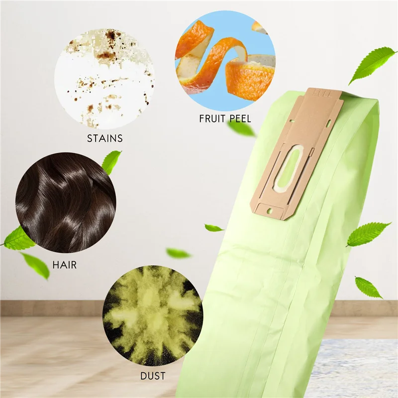 ถุงเก็บฝุ่นสำหรับเปลี่ยนกระเป๋าสูญญากาศถุงเก็บฝุ่นแบบตั้งตรงขนาด XL CCPK8DW จำนวน5แพ็ค