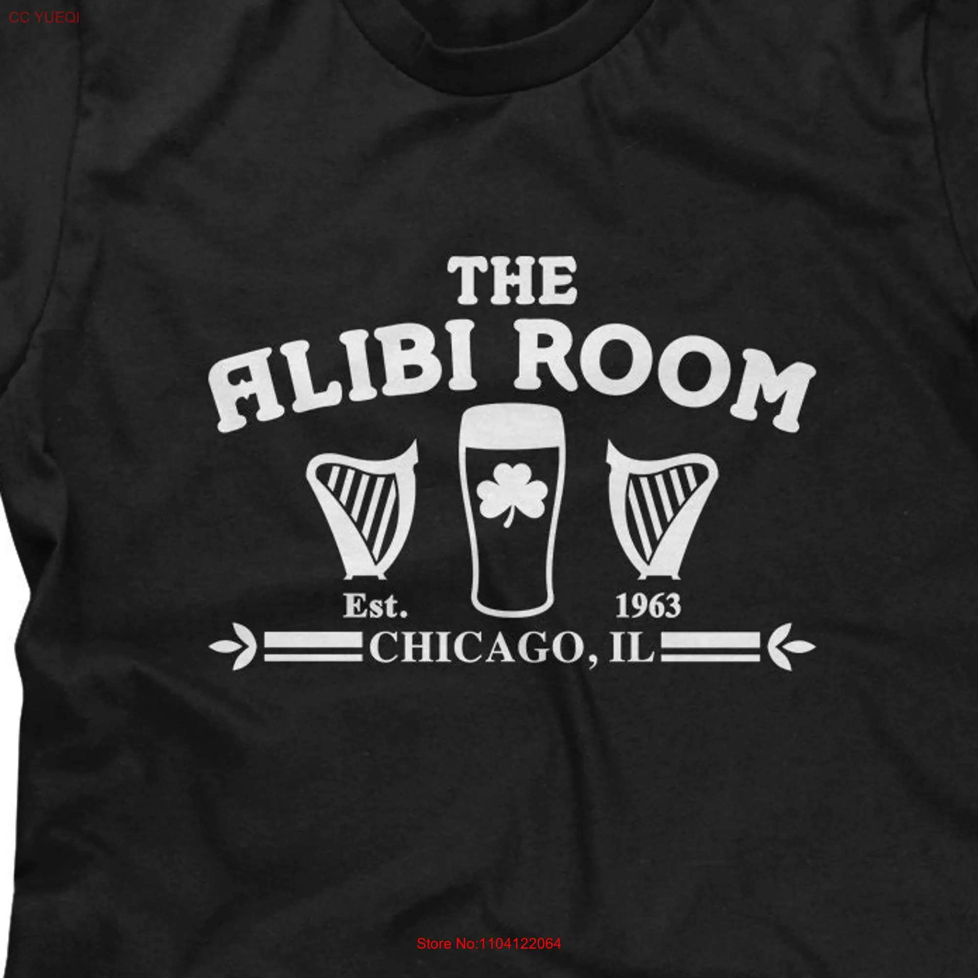 The Alibi Room Mens T shirt or Funny Pop Culture long or short sleeves