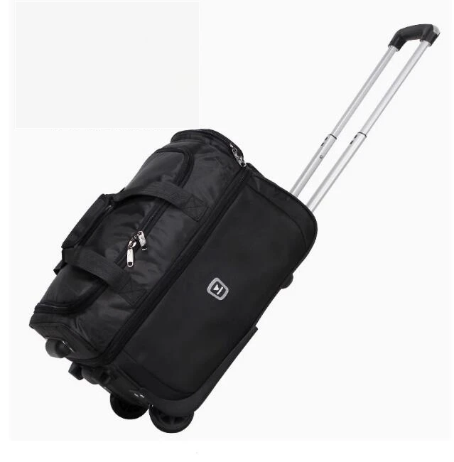 Large Capcity Travel Trolley Bags Expansion Women Travel Luggage Suitcase Carry on Hand Luggage Rolling Bag  Rolling Luggage Bag