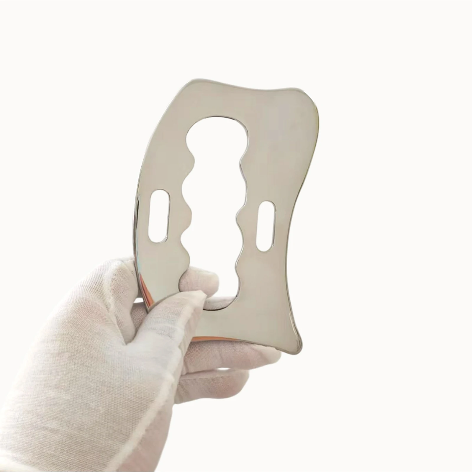 

2 pcs Stainless Steel Fascia Knife: Muscle Tissue & Meridian S-Shaped Fascia Knife, Bird-Shaped Knife & Acupoint Massage Device