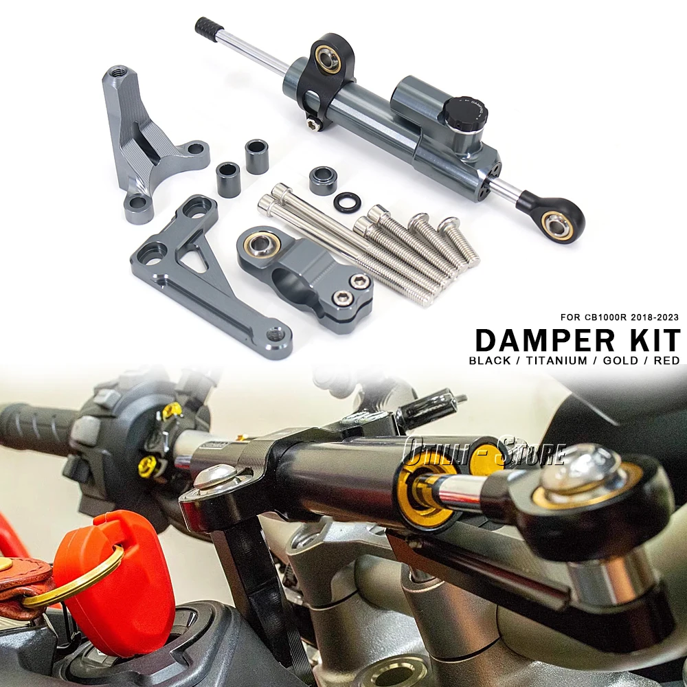 Nieuwe Motorfiets Accessoires Stuurdemper Stabilisator Beugel Kit Voor Honda Cb 1000 R Cb1000r Cb1000r 2018- 2020 2021 2022 2023