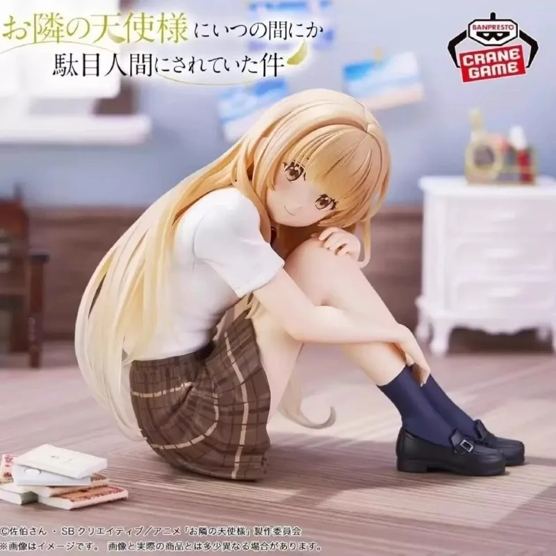 In Stock Original Banpresto Relax Time Shiina Mahiru Action Figure 16Cm PVC Collectible Model Children's Toy Anime Decoration