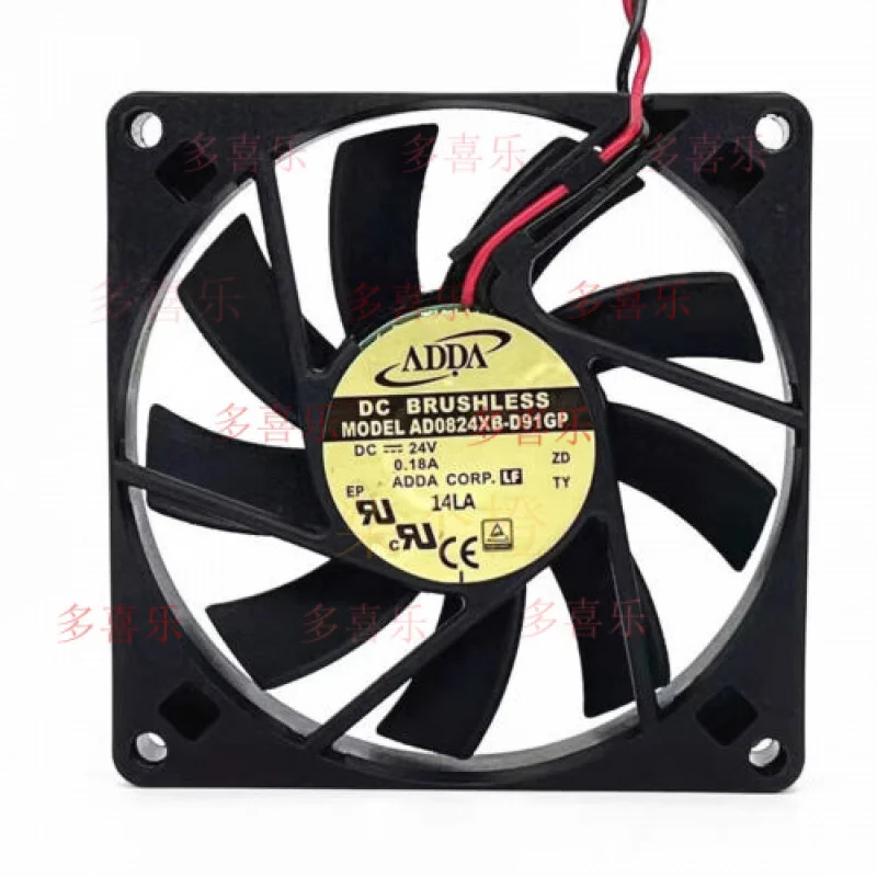 

WW FOR ADDA AD0824XB-D91GP 8015 24V 0.18A 8CM 2-wire inverter cooling fan