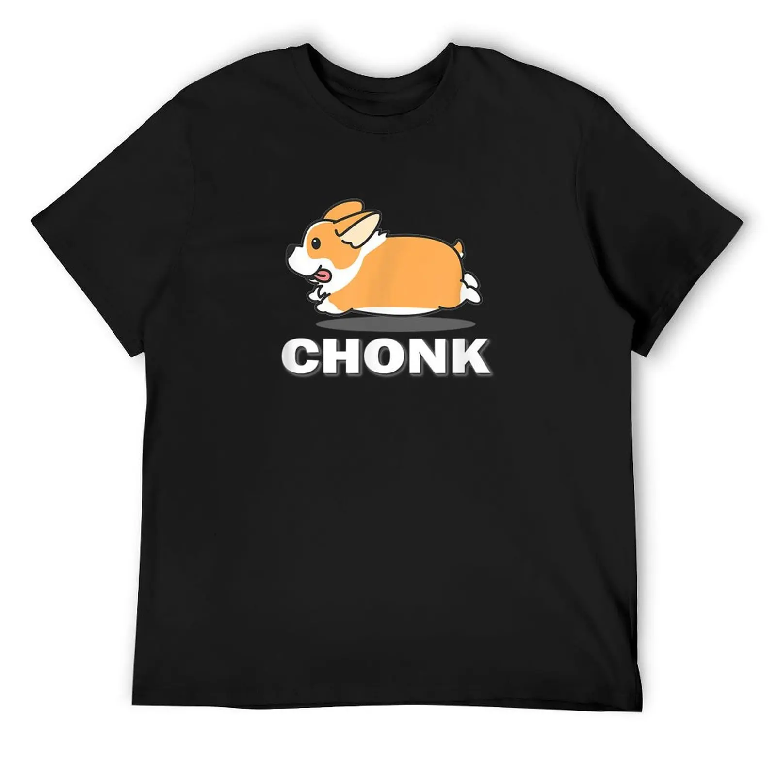 Corgi Chonk T-Shirt Short sleeve tee graphics aesthetic clothes mens big and tall t shirts