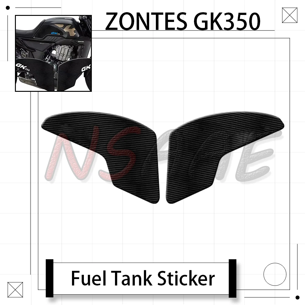 

Для ZONTES GK350 GK 350 350 GK наклейка на топливный бак мотоцикла противоскользящая наклейка наклейка «рыбий кости» наклейка на кузов автомобиля